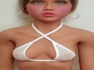 I have dirty video with a delightful and attractive young sex doll