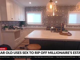 FCK News - Latina uses adult clip to Steal from A Millionaire