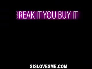 SisLovesMe - Step-SIs Offers Strip-Tease